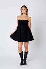 Strapless Babydoll Dress
