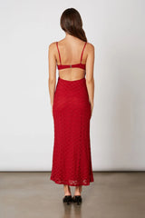 Stretch Lace Midaxi Dress