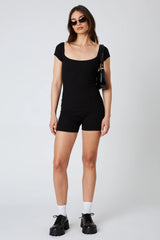 Ribbed Romper