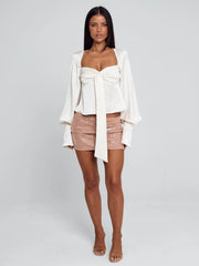 Vyorix KALARI TOP IVORY
