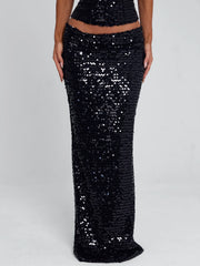 Vyorix NUI MAXI SKIRT BLACK