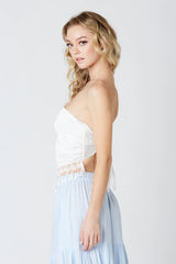Satin Scarf Top