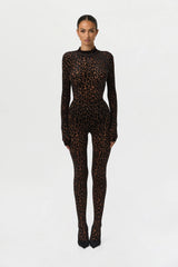 Burnout Closed Toe Legging