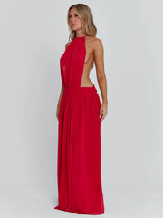 Vyorix LORETTA MAXI DRESS RED