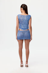 Sequin Micro Mini Skirt