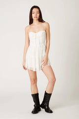 Lace Bustier Dress