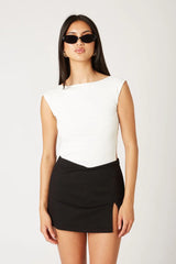 Backless top