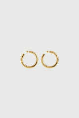 Gold Medium Hoops