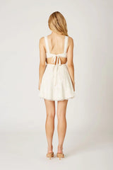 Floral Lace Mini Dress