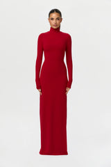 Butter Turtleneck Maxi Dress